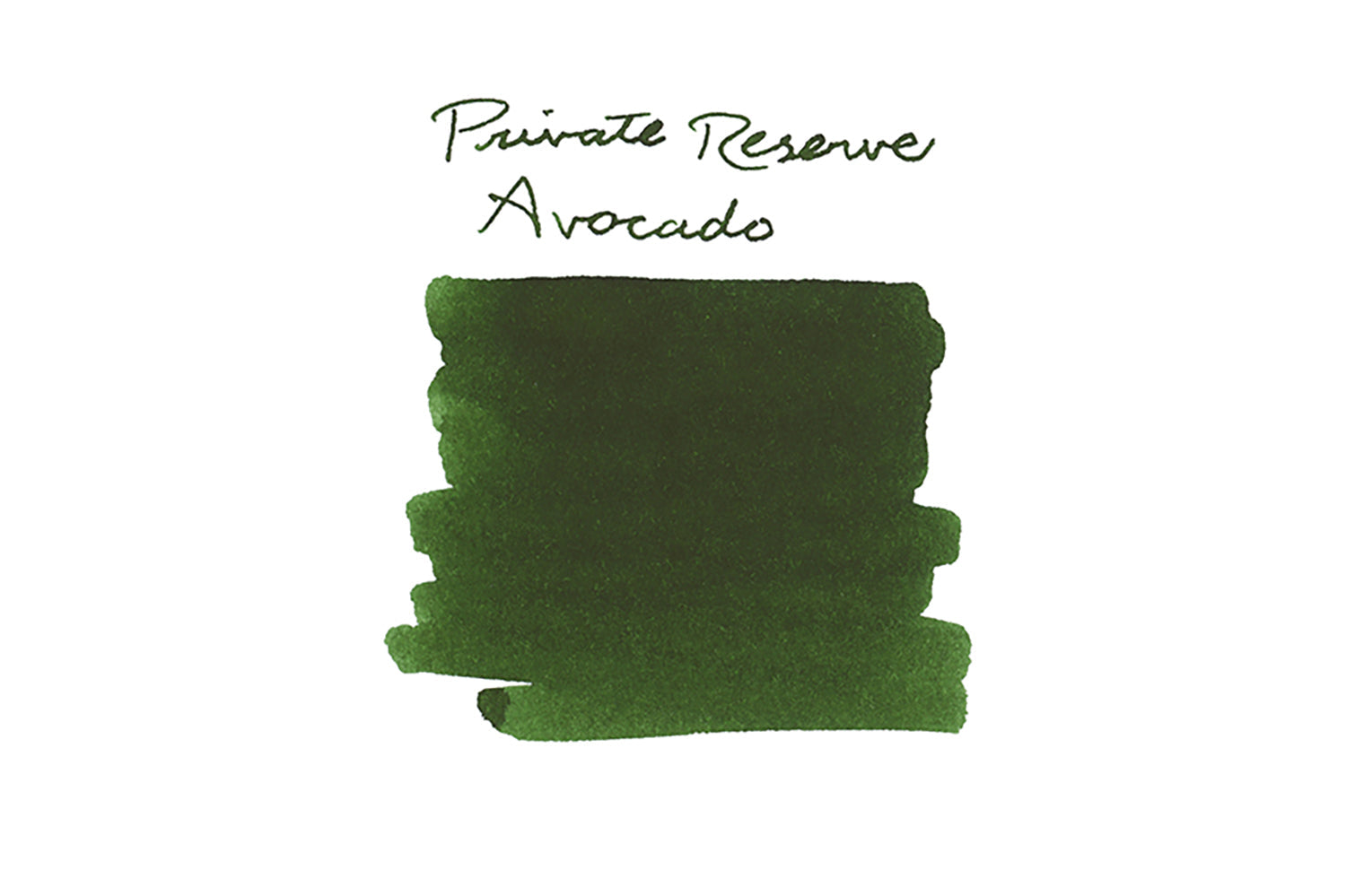 Private Reserve Avocado fountain pen ink