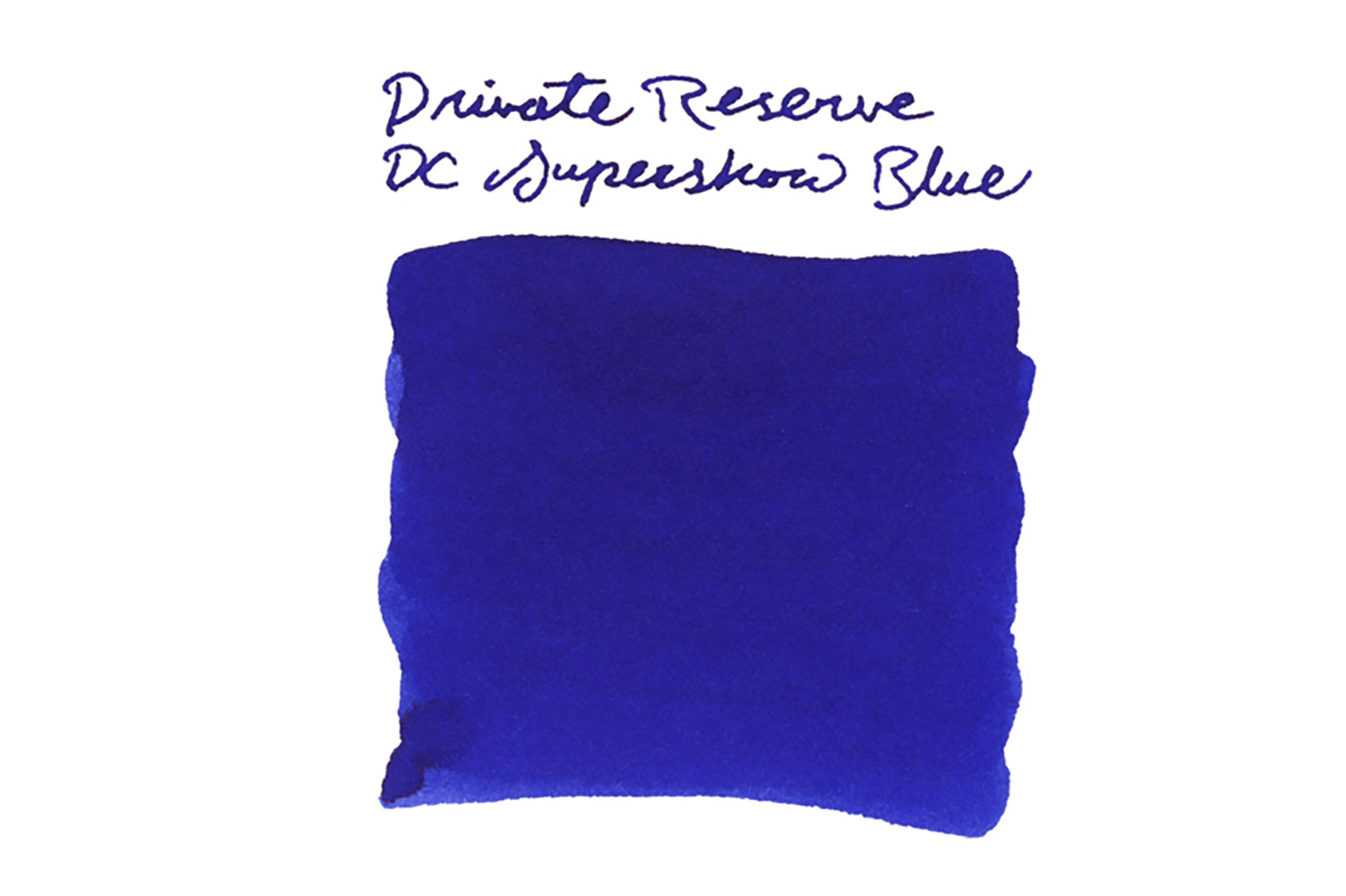 Private Reserve DC Supershow Blue fountain pen ink