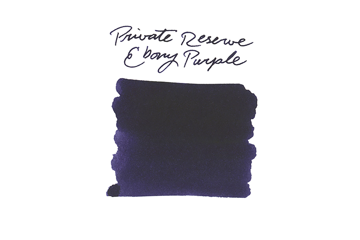 Private Reserve Ebony Purple fountain pen ink