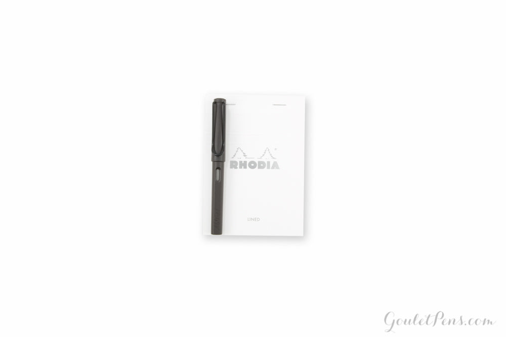 Rhodia No. 13 Notepad - Ice White, Lined (4.13 x 5.83)