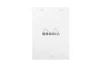 Rhodia No. 16 A5 Notepad - Ice White, Lined