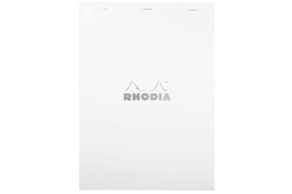 Rhodia No. 18 A4 Notepad - Ice White, Graph