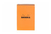 Rhodia No. 16 Top Wirebound A5 Notepad - Orange, Lined