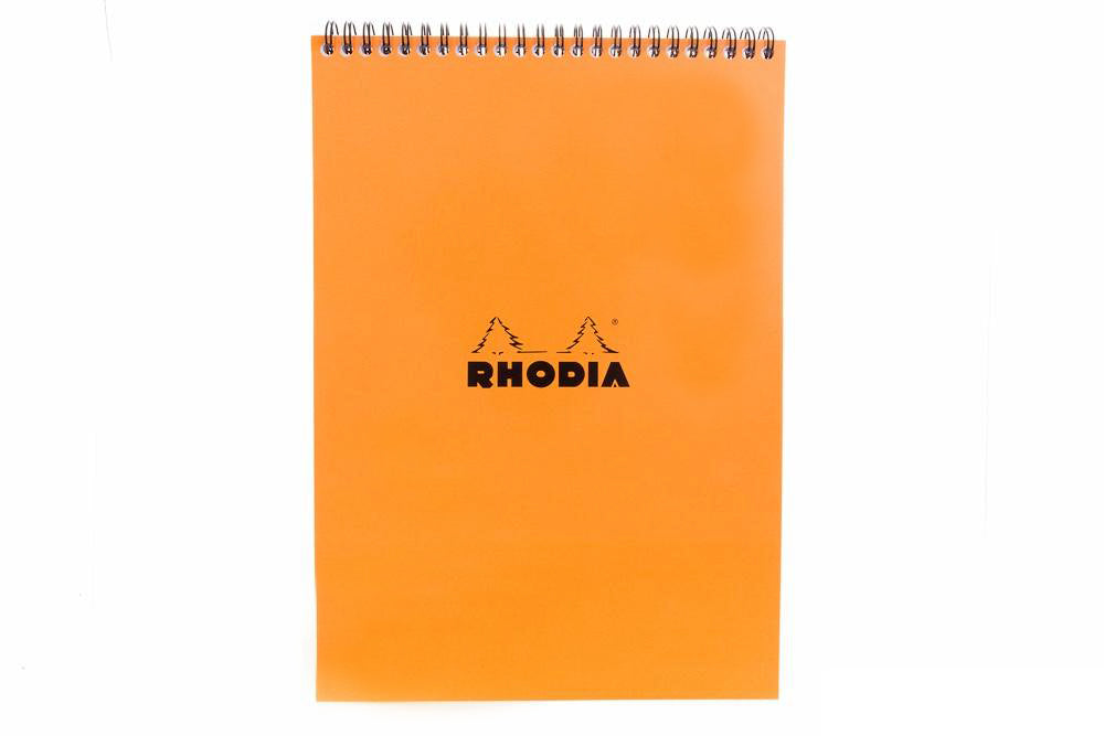 Rhodia No. 18 Top Wirebound A4 Notebook - Orange, Lined