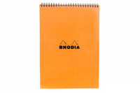 Rhodia No. 18 Top Wirebound A4 Notepad - Orange, Lined