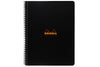 Rhodia Classic Wirebound Notebook - Black, Graph (8.86 x 11.69)