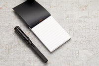 Rhodia No. 11 A7 Notepad - Black, Lined