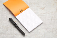 Rhodia No. 13 A6 Notepad - Orange, Graph