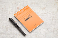 Rhodia No. 13 A6 Notepad - Orange, Lined