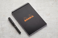 Rhodia No. 16 Top Wirebound A5 Notepad - Black, Graph