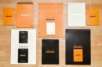 Rhodia No. 18 Top Wirebound A4 Notepad - Orange, Graph