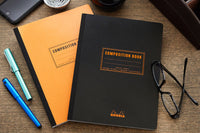 Rhodia Composition Book - Black, Lined