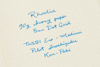 Rhodia A5 Webnotebook - Black, Dot Grid