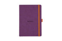 Rhodia Goalbook Dot Grid A5 Hardcover Journal - Purple (Ivory Paper)