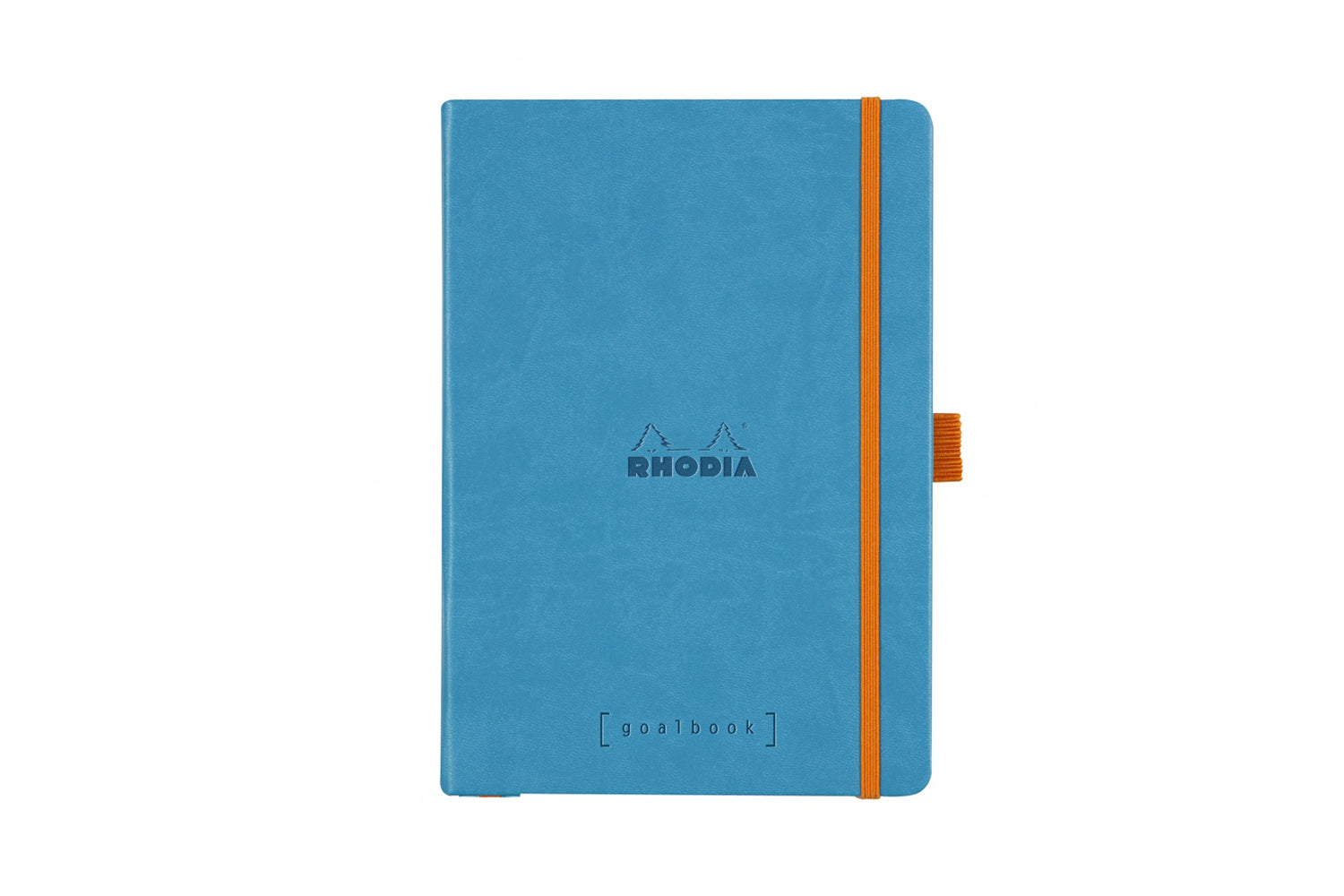 Rhodia Goalbook Dot Grid A5 Hardcover Journal - Turquoise (Ivory Paper)