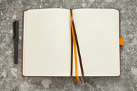 Rhodia Goalbook Dot Grid A5 Hardcover Journal - Chocolate (Ivory Paper)