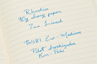 Rhodia Rhodiarama A5 Webnotebook - Sapphire, Lined