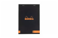 Rhodia No. 16 Premium A5 Notepad - Black, Lined