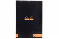 Rhodia No. 18 Premium A4 Notepad - Black, Lined