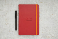 Rhodia Rhodiarama A5 Webnotebook - Poppy Red, Lined