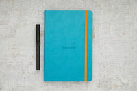 Rhodia Rhodiarama A5 Webnotebook - Turquoise, Lined