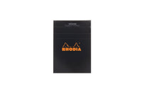 Rhodia No. 11 A7 Notepad - Black, Lined