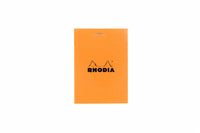 Rhodia No. 11 A7 Notepad - Orange, Graph