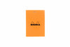 Rhodia No. 11 A7 Notepad - Orange, Graph