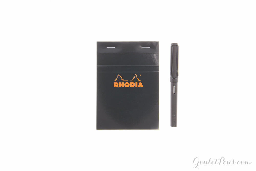 Rhodia No. 13 Notepad - Black, Graph (4.13 x 5.83)