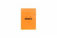 Rhodia No. 13 A6 Notepad - Orange, Graph