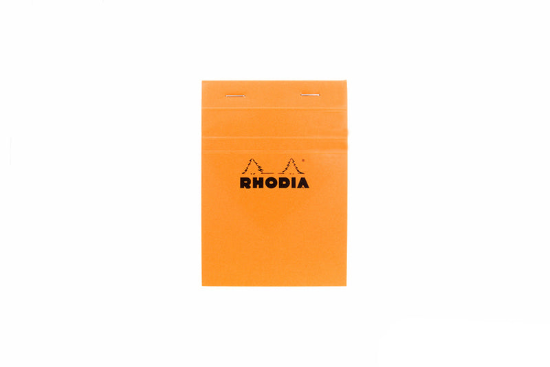 Rhodia No. 13 A6 Notepad - Orange, Graph