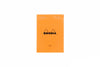 Rhodia No. 13 A6 Notepad - Orange, Lined