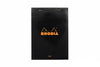 Rhodia No. 16 A5 Notepad - Black, Lined