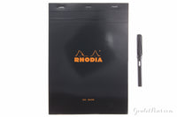 Rhodia No. 18 A4 Notepad - Black, Blank