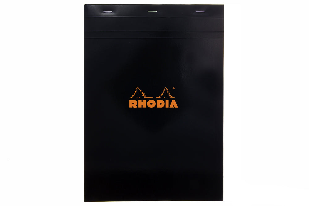 Rhodia No. 18 A4 Notepad - Black, Graph