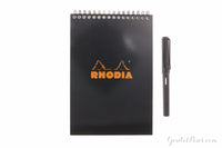 Rhodia No. 16 Top Wirebound A5 Notepad - Black, Graph