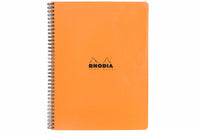 Rhodia Classic Wirebound Notebook - Orange, Graph (8.86 x 11.69)