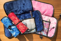 Rickshaw Bagworks Deluxe 6-Pen Roll - Great Wave