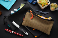 Rickshaw Bagworks Plush Pen/Gadget Pouch - Black/Peacock