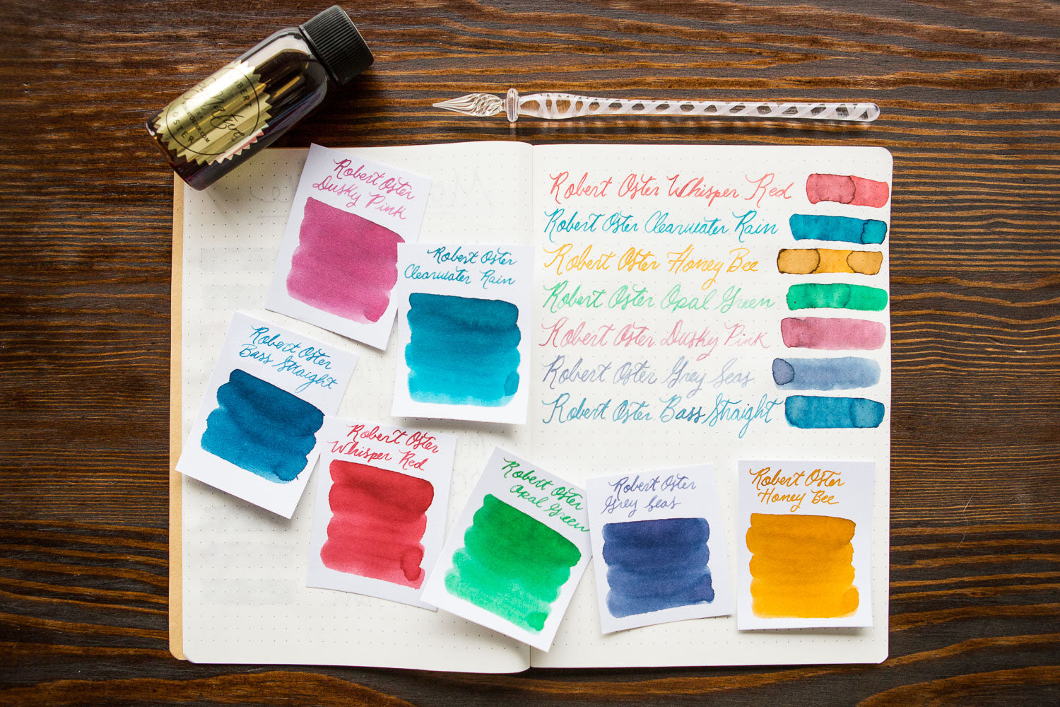 Robert Oster Grey Seas fountain pen ink