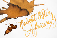 Robert Oster African Gold - Ink Sample