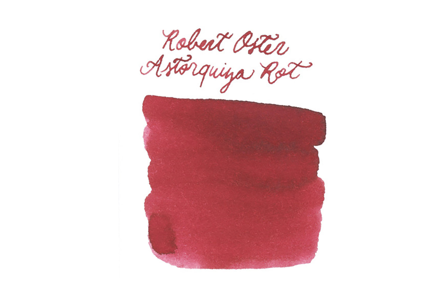 Robert Oster Astorquiza Rot fountain pen ink