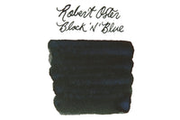 Robert Oster Black'N'Blue - Ink Sample