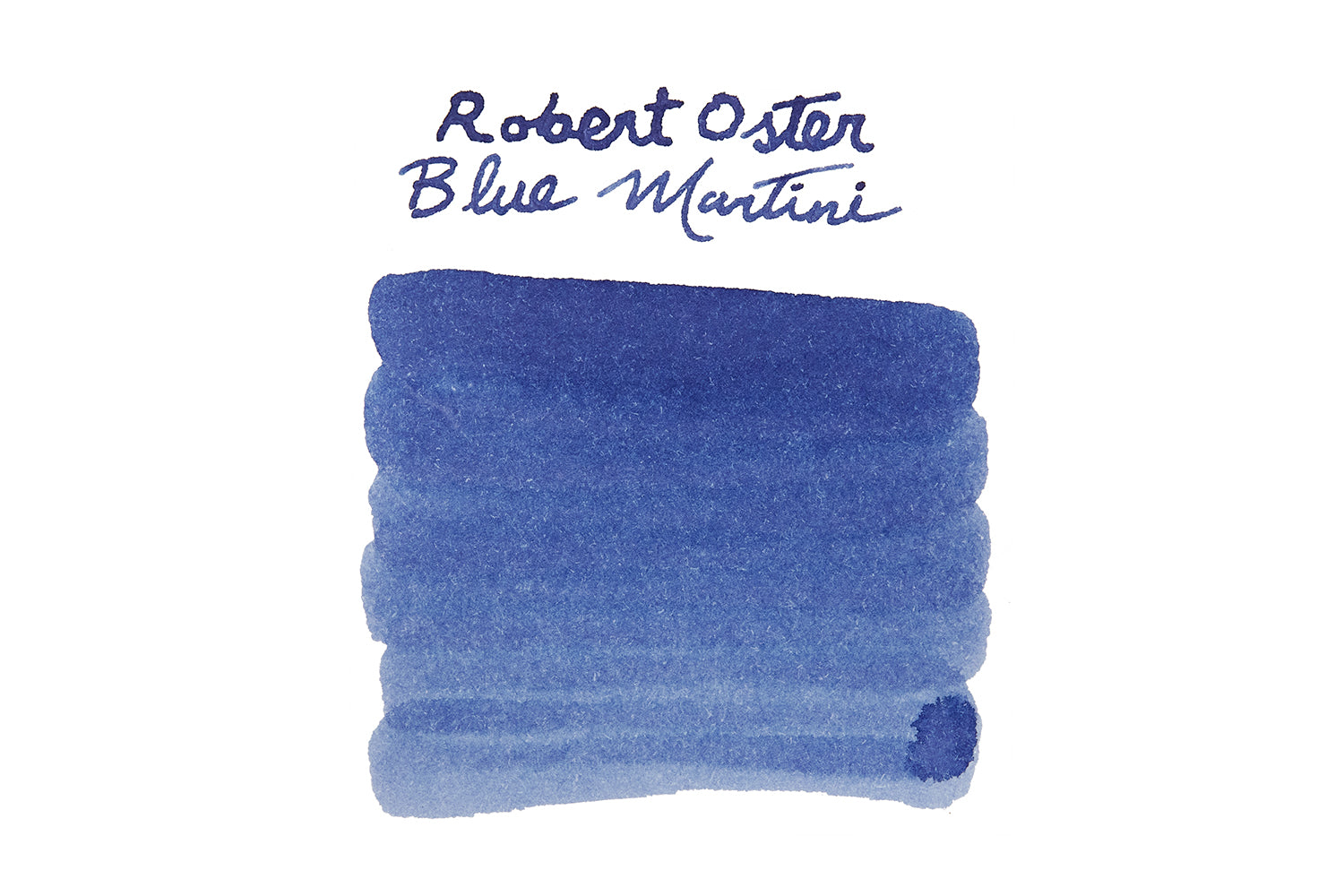 Robert Oster Blue Martini fountain pen ink