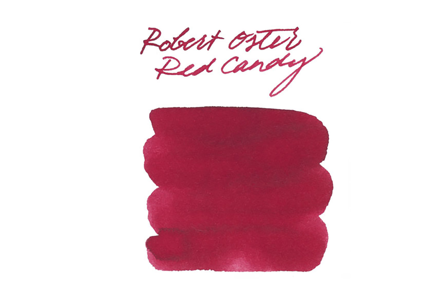 Robert Oster Red Candy fountain pen ink