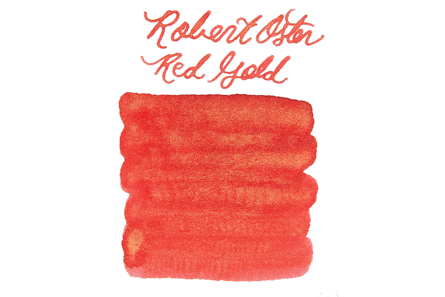 Robert Oster Red Gold fountain pen ink