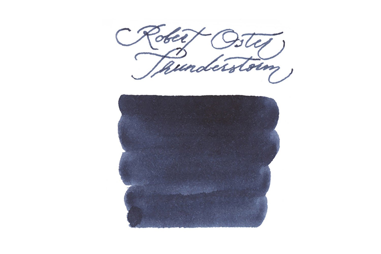 Robert Oster Thunderstorm fountain pen ink