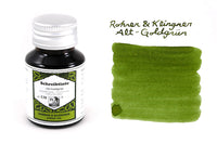 Rohrer & Klingner Alt-Goldgrun - 50ml Bottled Ink