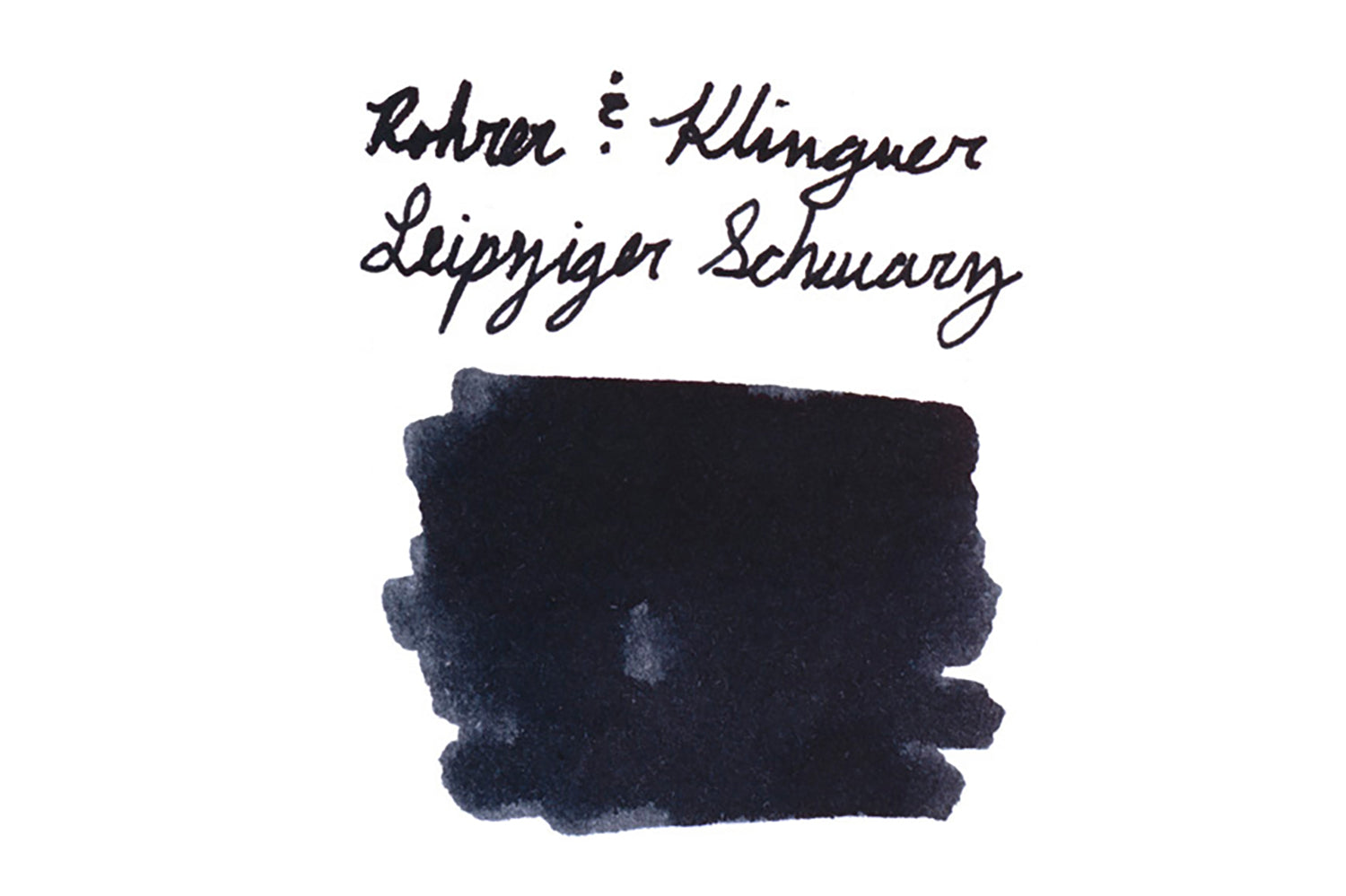 Rohrer & Klingner Leipziger Schwarz fountain pen ink