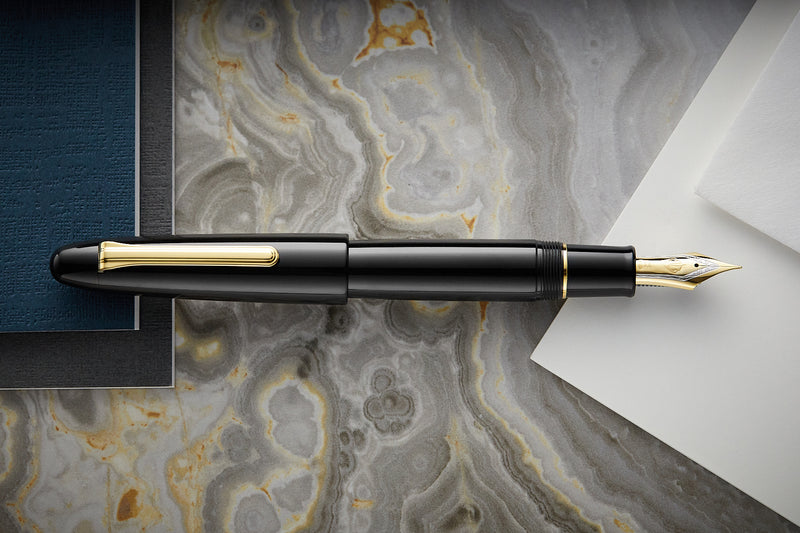 Sailor 1911 King of Pens Ebonite Fountain Pen - Black/Gold